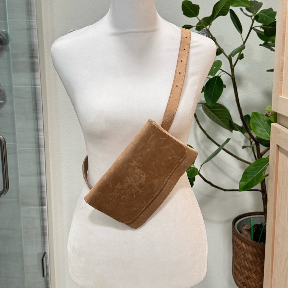 ABLE Crossbody Leather Bag